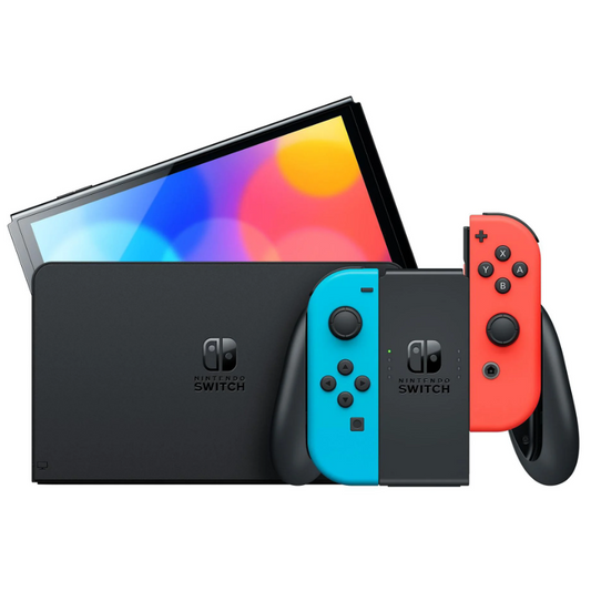 Nintendo Switch OLED Blau / Rot